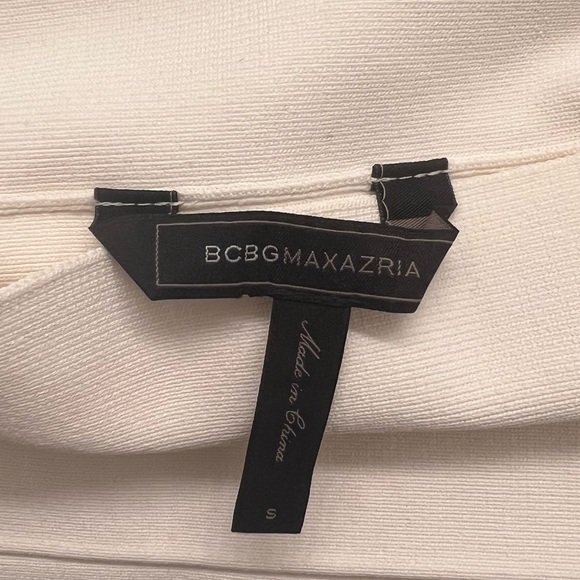 BCBG White Pencil Body-con Skirt Size Small - Picture 2 of 2